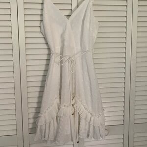 American Threads white dress perfect for summer